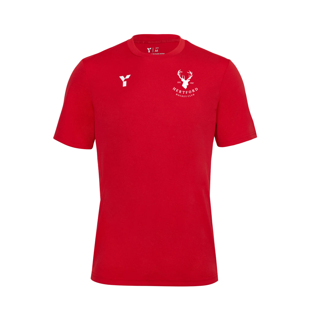Hertford HC - Short Sleeve Training Top Men's Red
