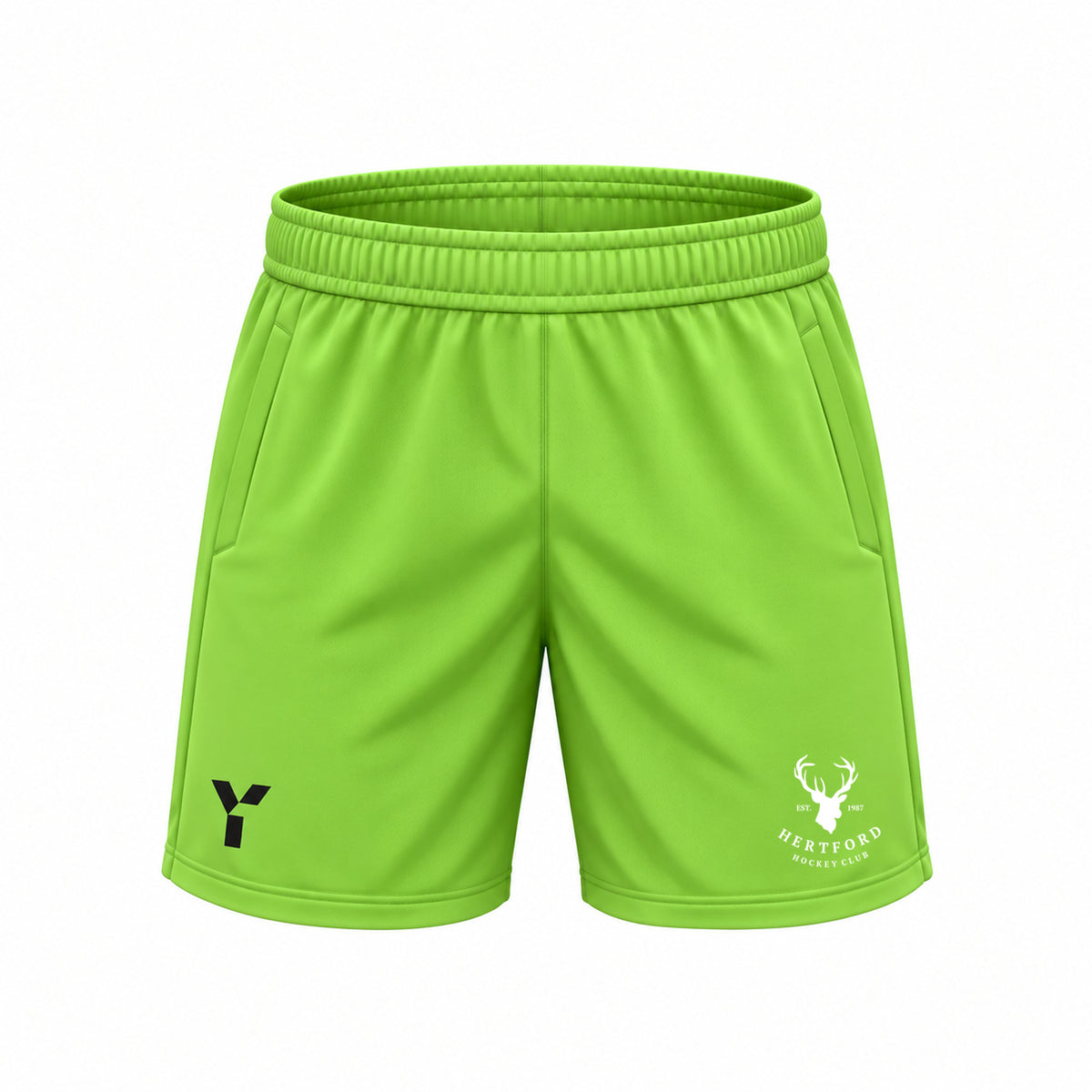 Hertford HC - GK Shorts - Green