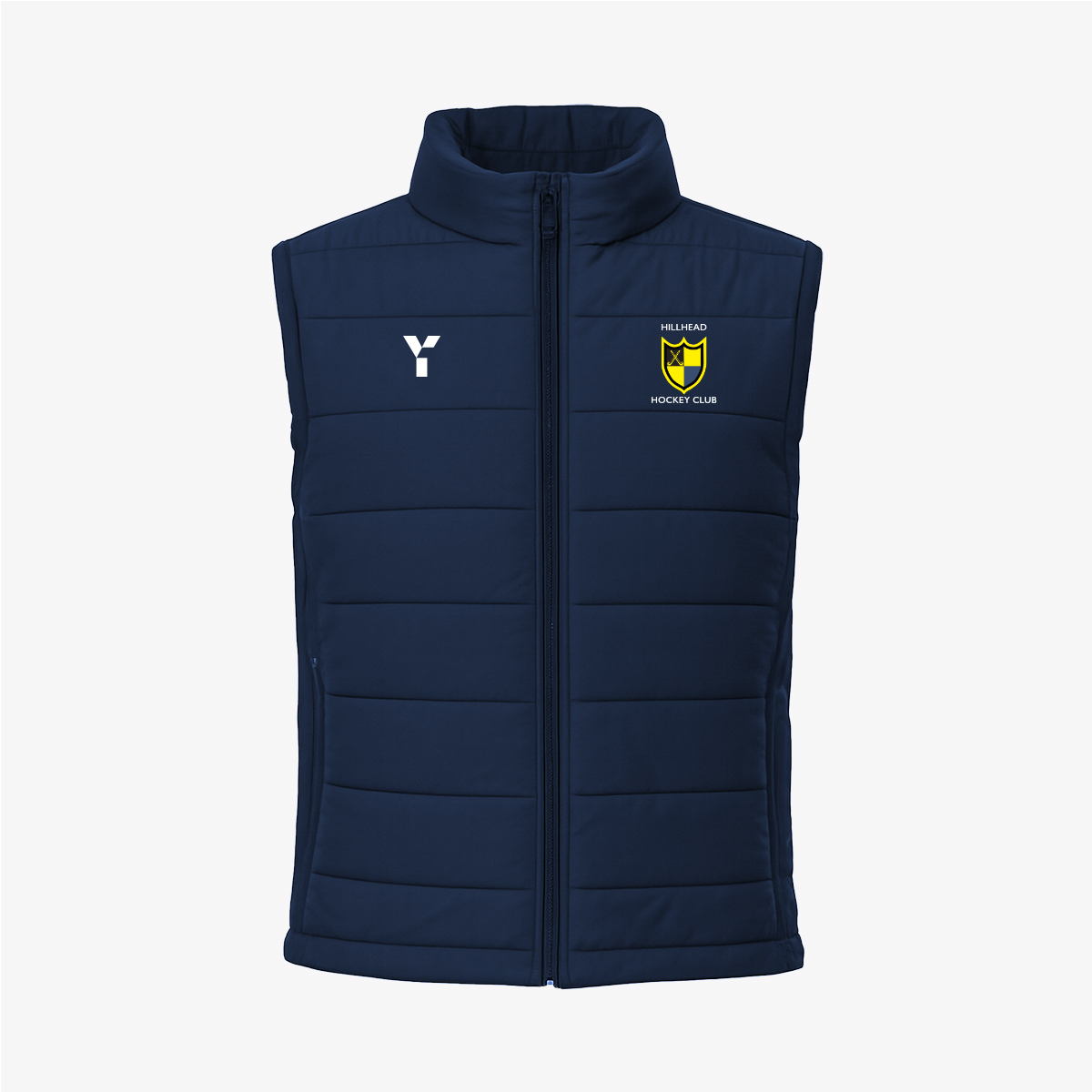 Hillhead Ladies HC - Gilet Women's Navy club teamwear by Y1