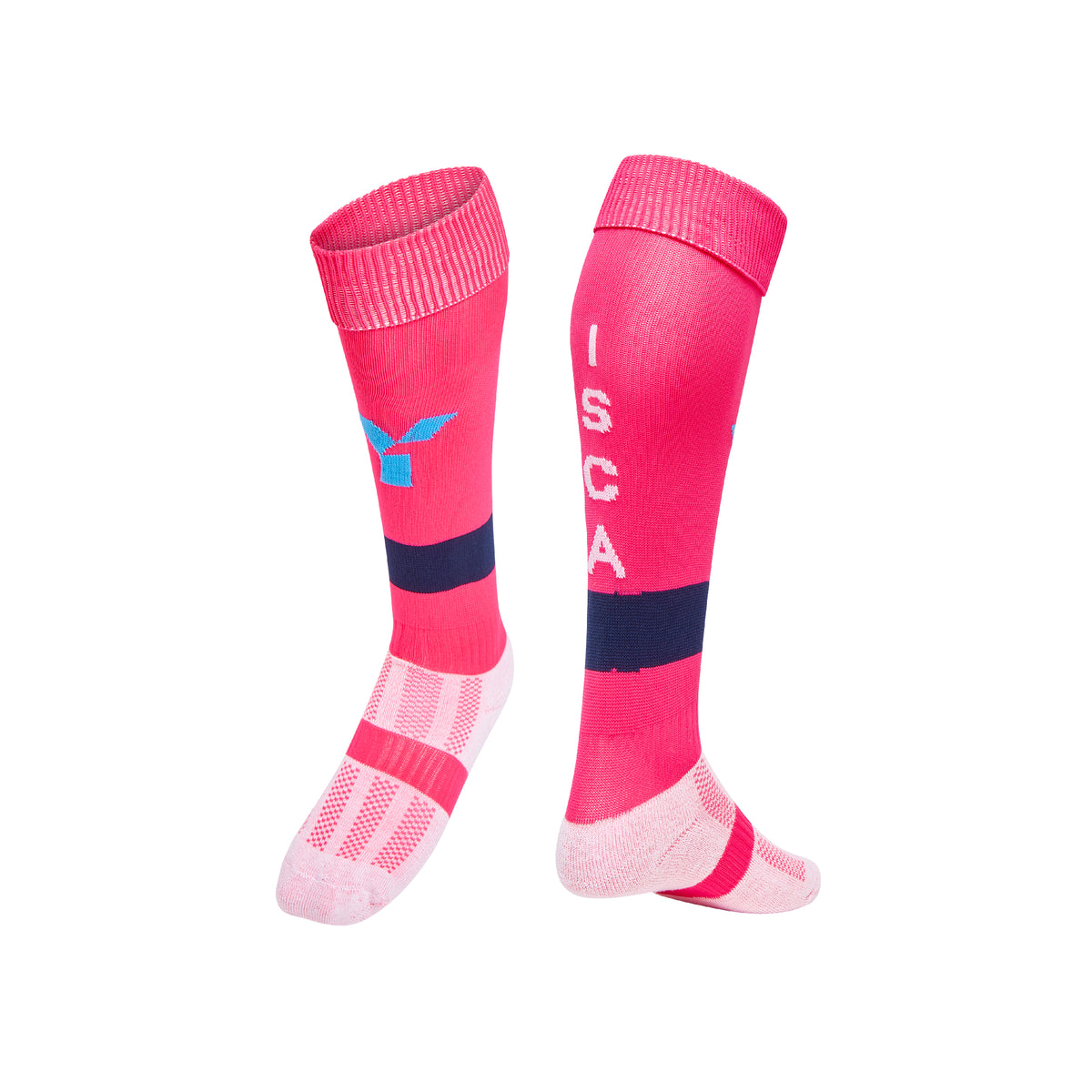 ISCA Playing Socks - Pink club teamwear by Y1