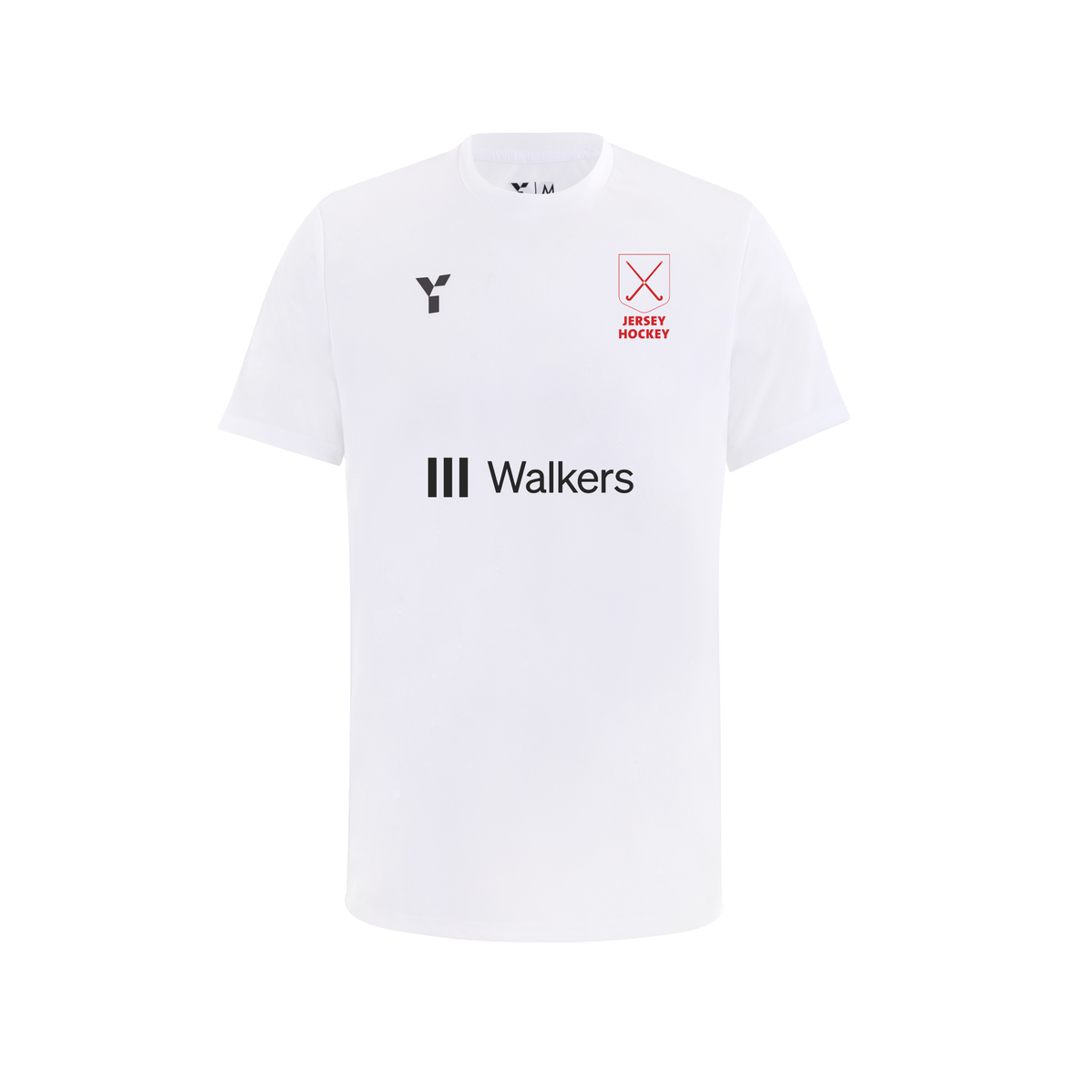 Jersey Hockey - Junior Short Sleeve Training Top Unisex White (Walkers)