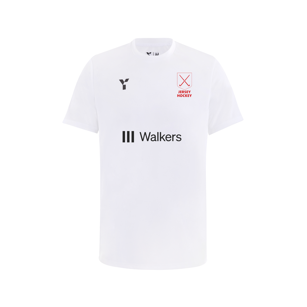 Jersey Hockey - Junior Short Sleeve Training Top Unisex White (Walkers)