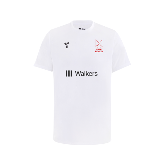 Jersey Hockey - Short Sleeve Training Top Men's White (Walkers)