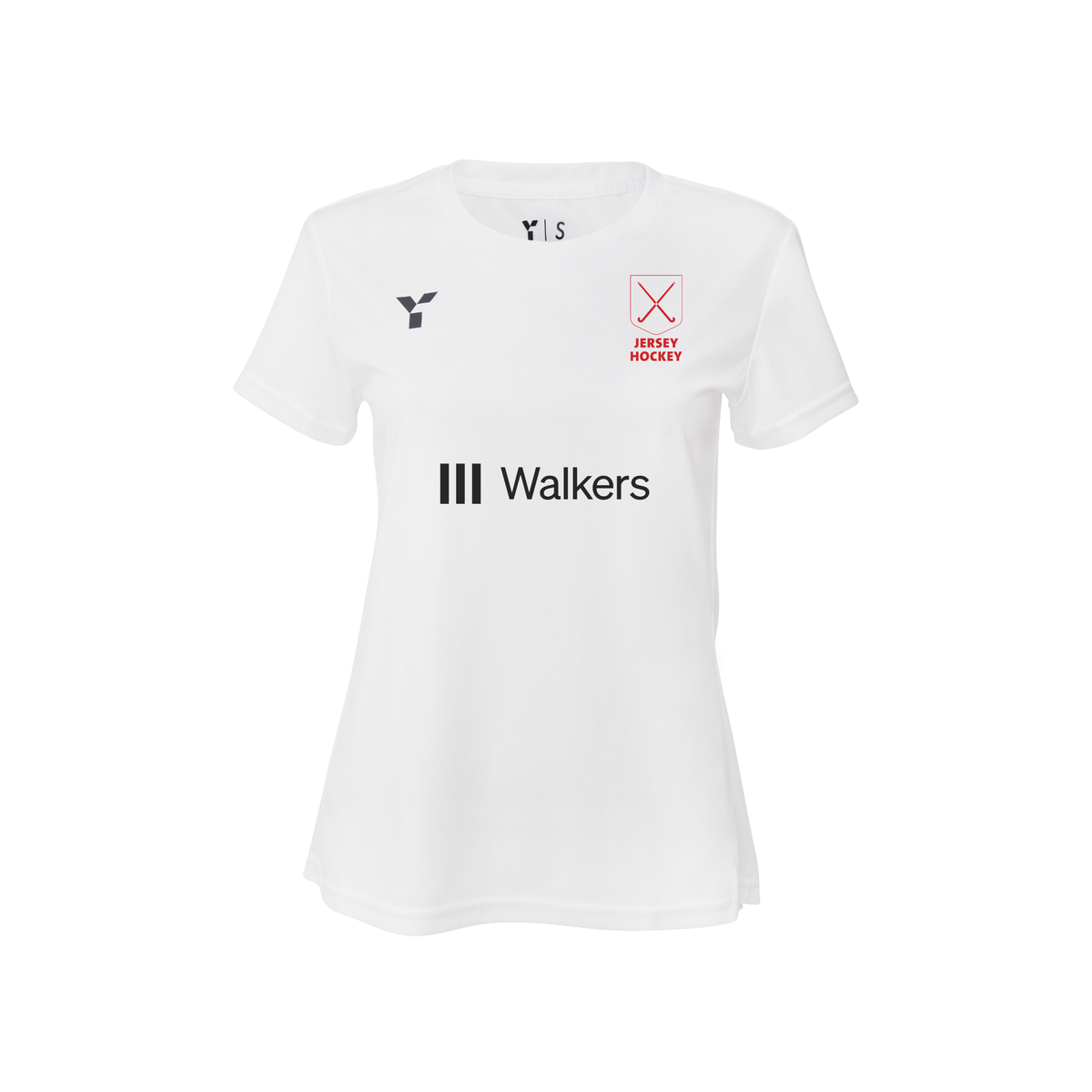 Jersey Hockey - Short Sleeve Training Top Women's White (Walkers) club teamwear by Y1