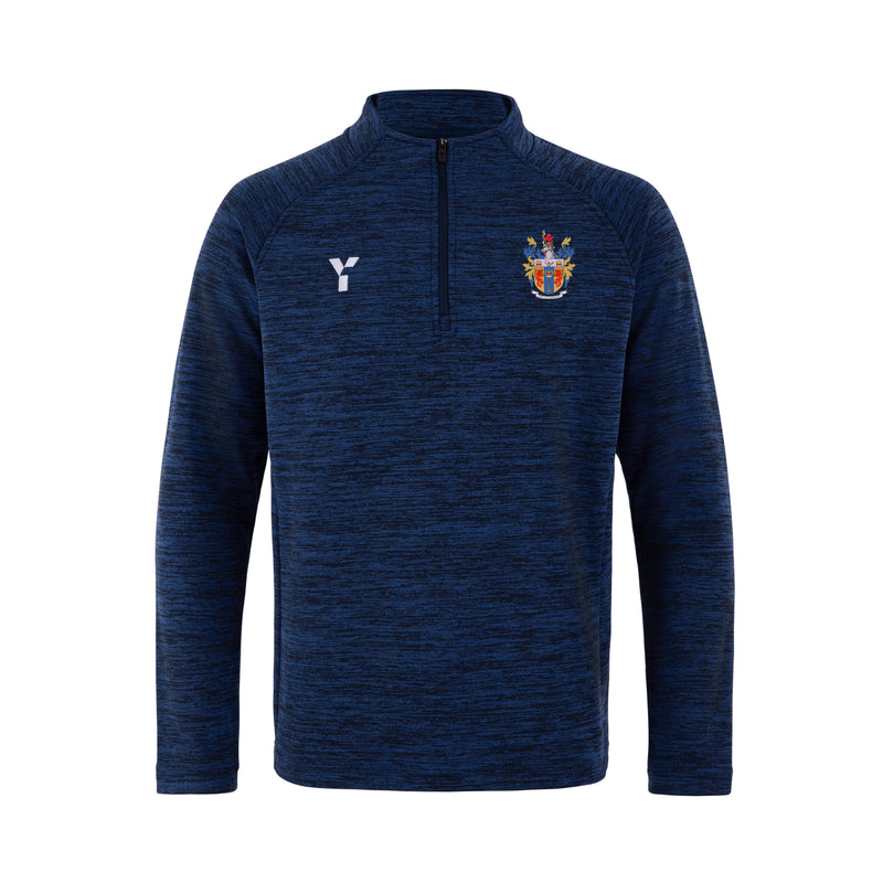 King's College London HC - Fugi Quarter Zip Unisex Navy Melange