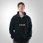 BF25 Y1 Padel Boxy Retro Fleece Unisex (Black/Yellow)