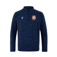 Lancashire Juniors - Fugi Quarter Zip Unisex Navy Melange (SALE)