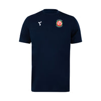 Lancashire Juniors - Junior Short Sleeve Training Top Unisex Navy