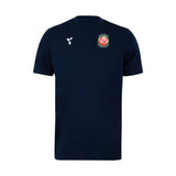 Lancashire Juniors - Junior Short Sleeve Training Top Unisex Navy (SALE)