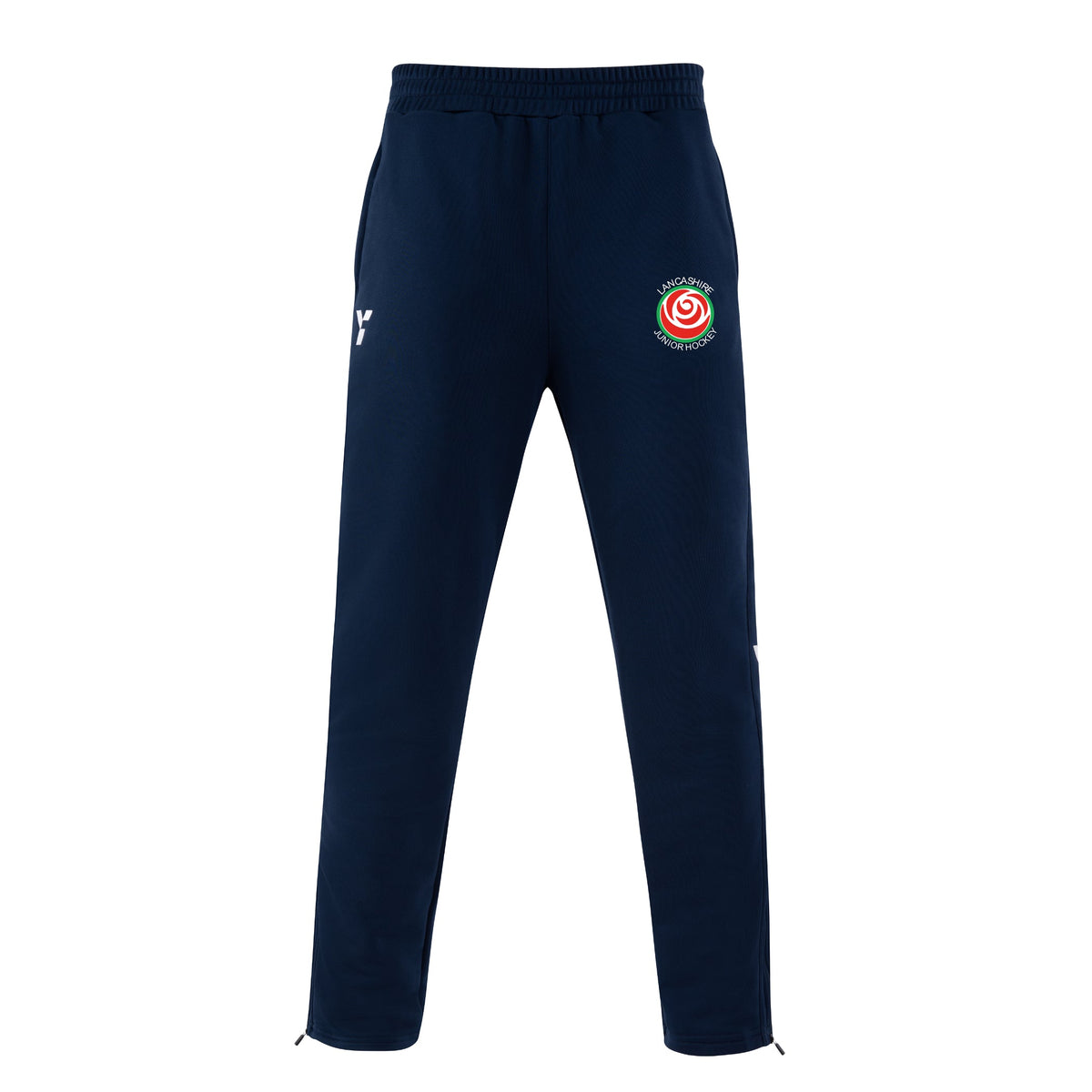 Lancashire Juniors - Junior Tracksuit Bottoms Unisex Navy (SALE)