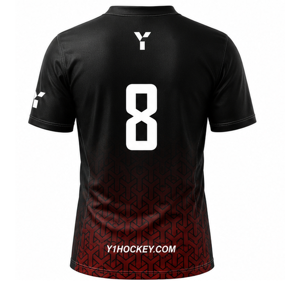 Lancaster University HC - Men's Playing Shirt (Away) club teamwear by Y1 - view 2