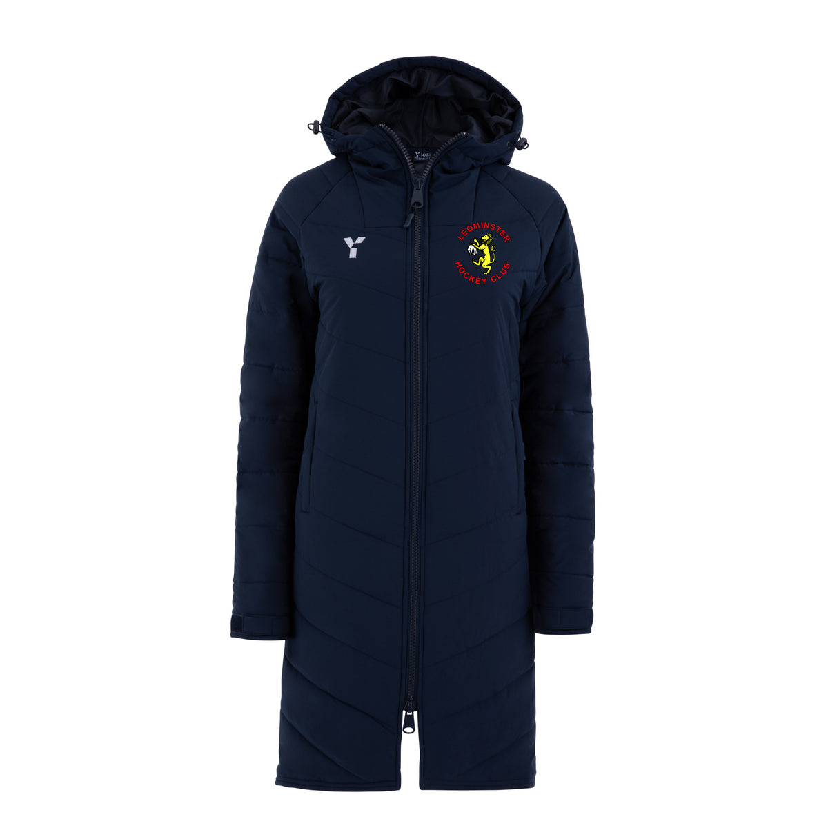 Leominster HC - Bench Jacket Unisex Navy club teamwear by Y1