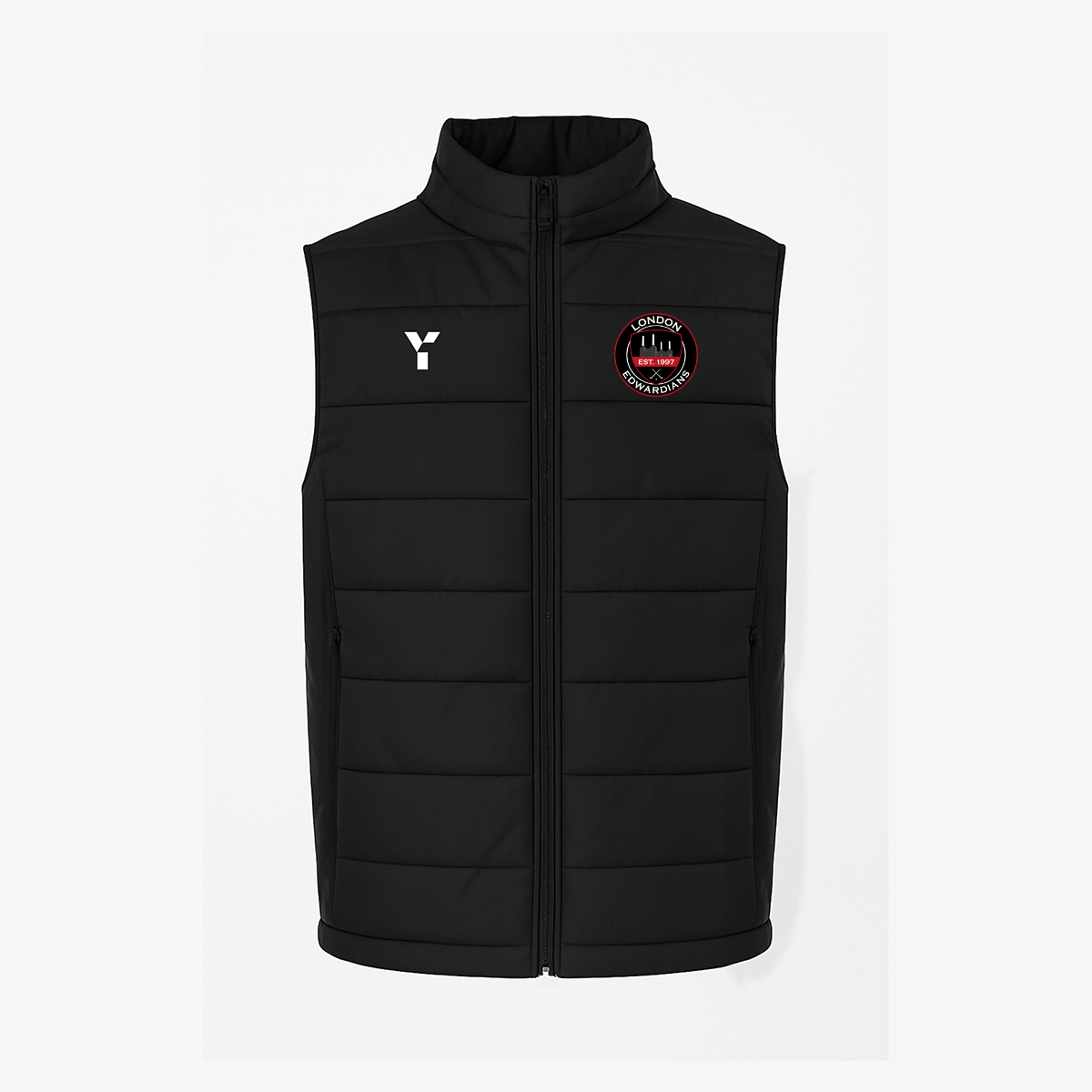 London Edwardians HC - Gilet Men's Black club teamwear by Y1