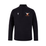 London Wayfarers HC - Adult & Junior Fugi Quarter Zip Unisex Black Melange