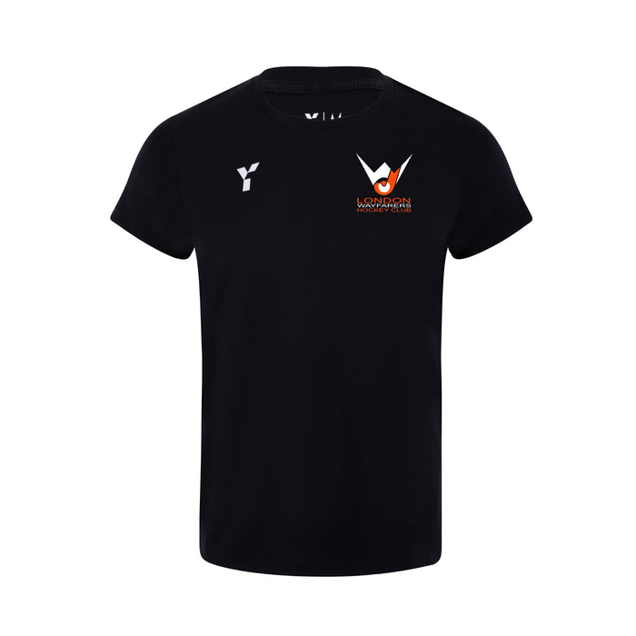 London Wayfarers HC - Junior Short Sleeve Training Top Unisex Black (SALE)