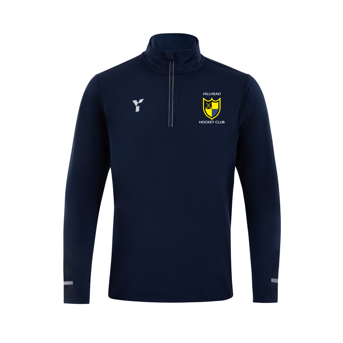 Hillhead Ladies HC - Lycra Midlayer Unisex Navy club teamwear by Y1