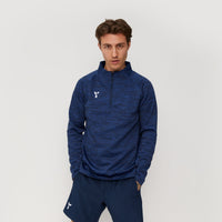 EA - Fugi Quarter Zip Unisex Navy Melange