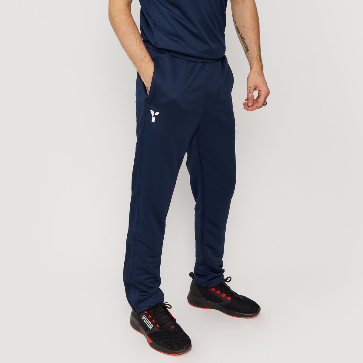Tracksuit Bottoms Mens Black by Y1 - view 3