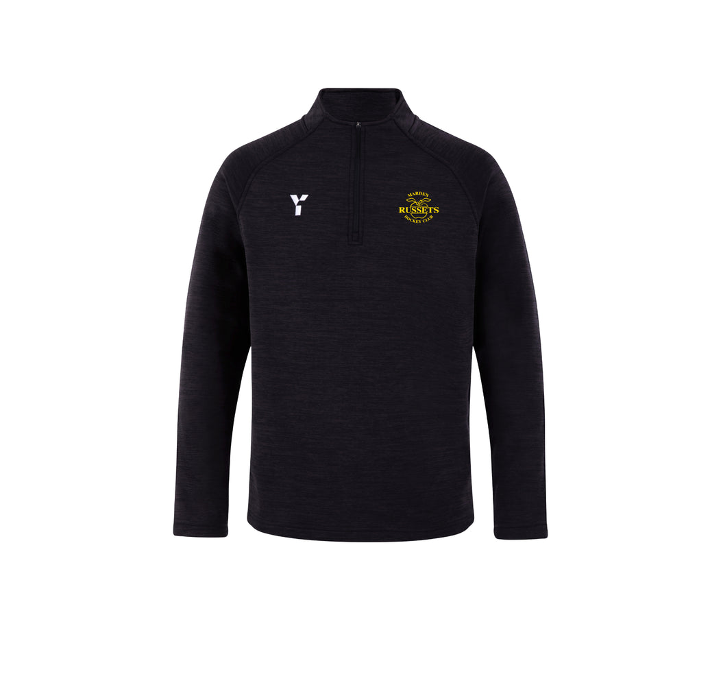 Marden Russets HC - Fugi Quarter Zip Unisex Black Melange