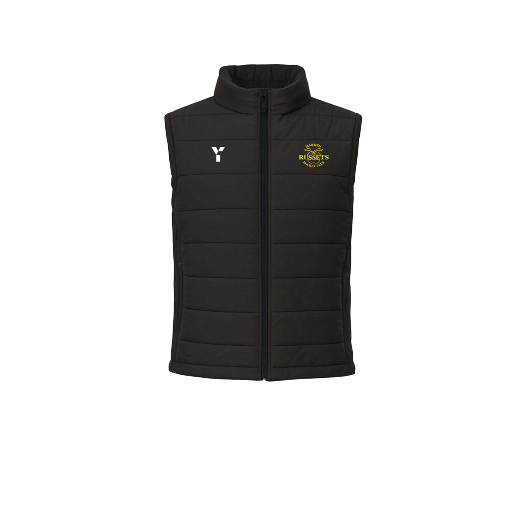Marden Russets HC - Gilet Women's Black club teamwear by Y1