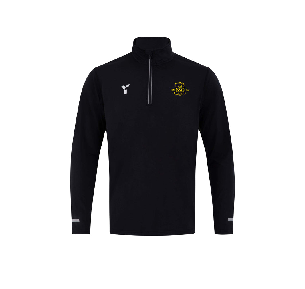 Marden Russets HC - Lycra Midlayer Unisex Black club teamwear by Y1