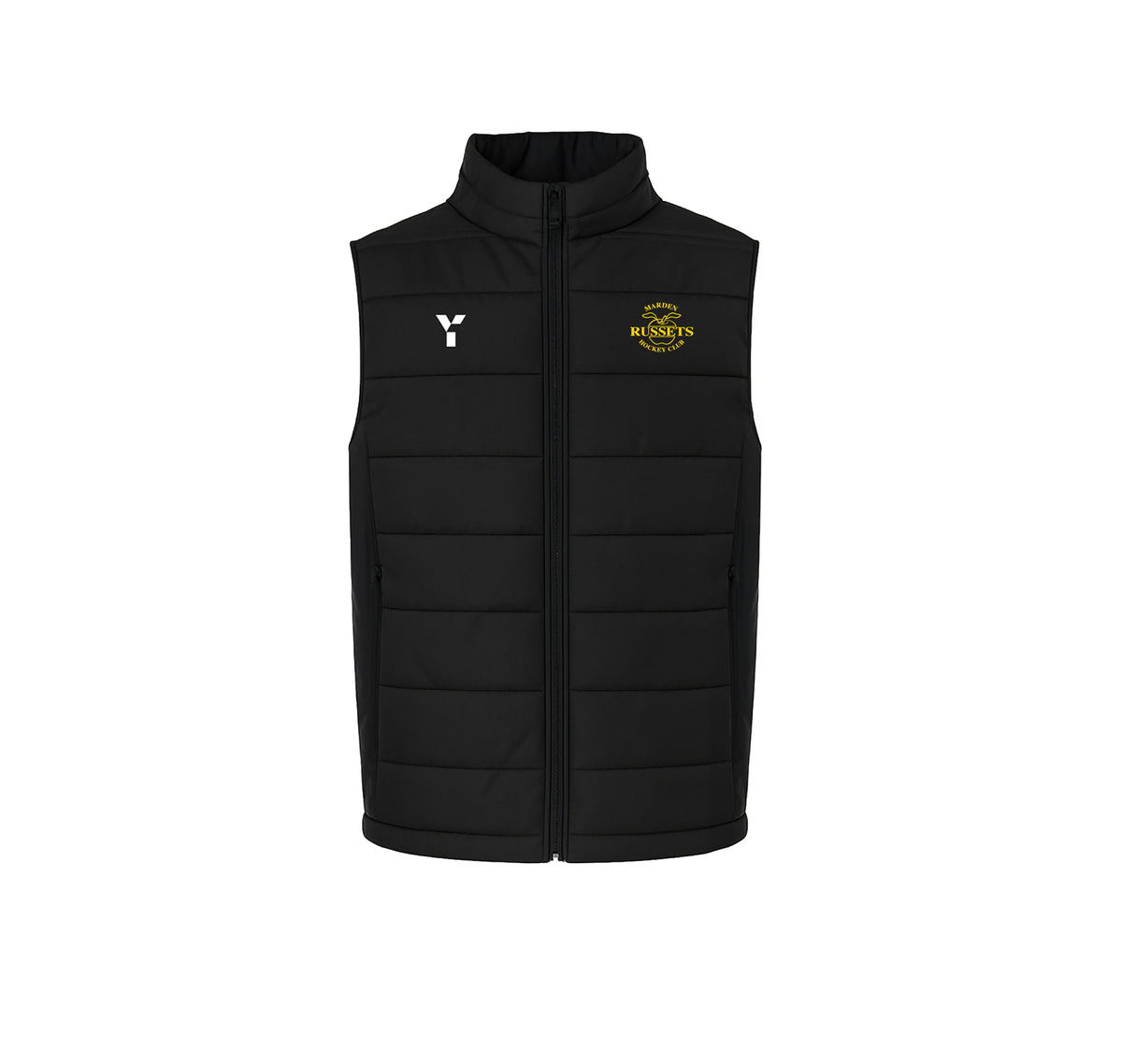 Marden Russets HC - Gilet Men's Black club teamwear by Y1