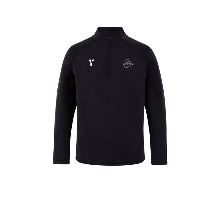 Marden Russets HC - Fugi Quarter Zip Unisex Black Melange