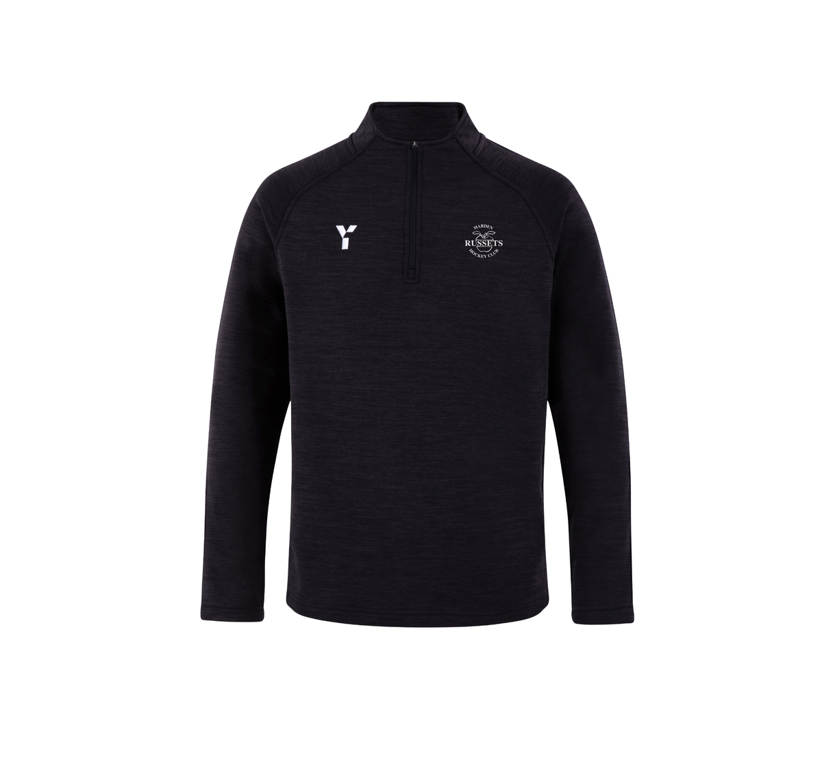 Marden Russets HC - Fugi Quarter Zip Unisex Black Melange