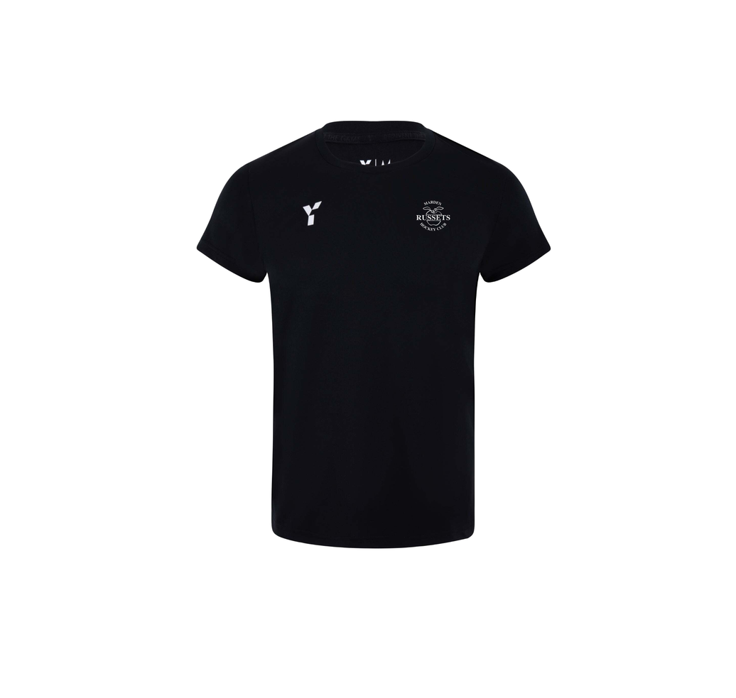 Marden Russets HC - Junior Short Sleeve Training Top Unisex Black