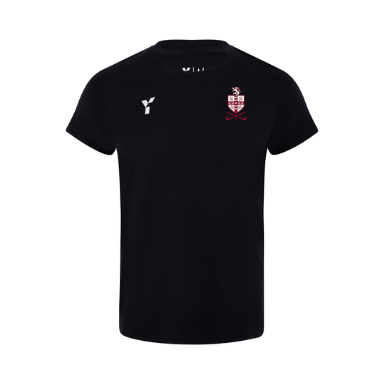 Crawley HC - Junior Short Sleeve Training Top Unisex Black