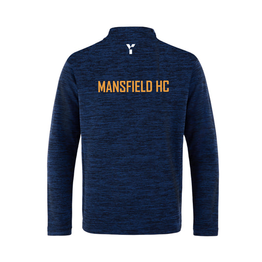 Mansfield HC - Fugi Quarter Zip Unisex Navy Melange