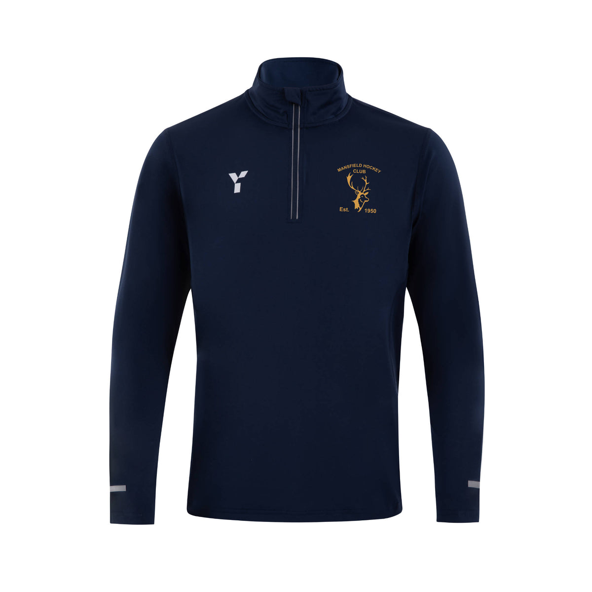 Mansfield HC - Lycra Midlayer Unisex Navy club teamwear by Y1