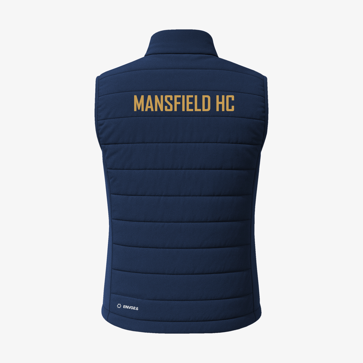 Mansfield HC - Gilet Men's Navy club teamwear by Y1 - view 2