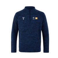 Old Loughtonians TA - Fugi Quarter Zip Unisex Navy Melange (SALE)