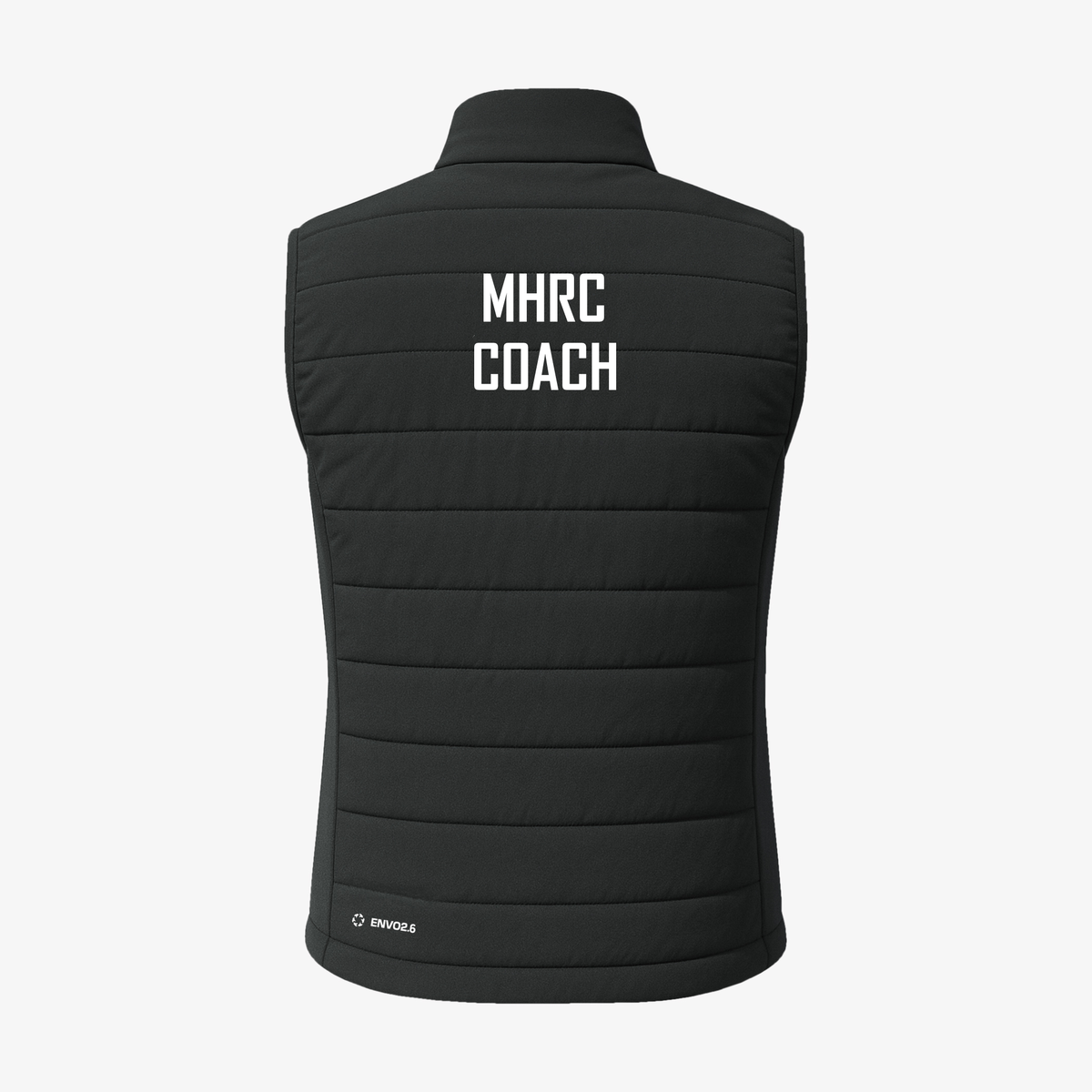 Markland Hill Racquets Club - Coach Gilet Men's Black club teamwear by Y1 - view 2