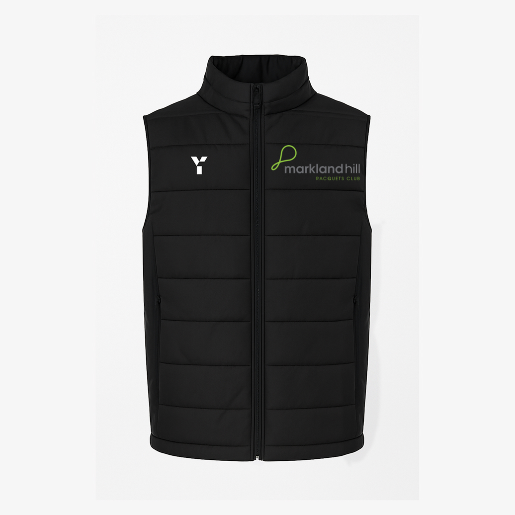 Markland Hill Racquets Club - Coach Gilet Men's Black