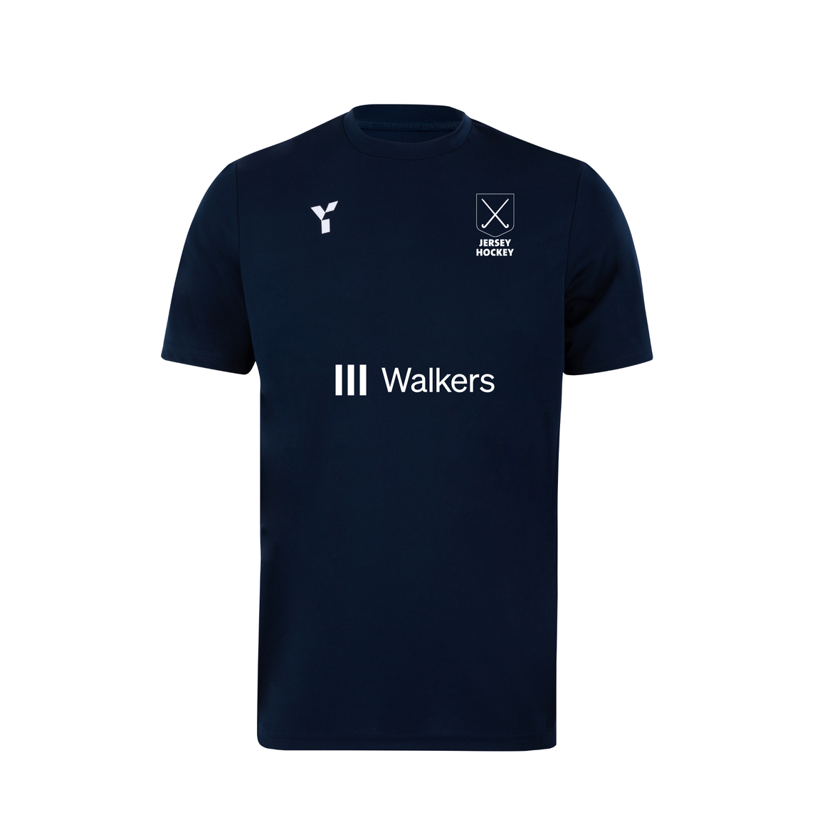 Jersey Hockey - Junior Short Sleeve Training Top Unisex Navy (Walkers)