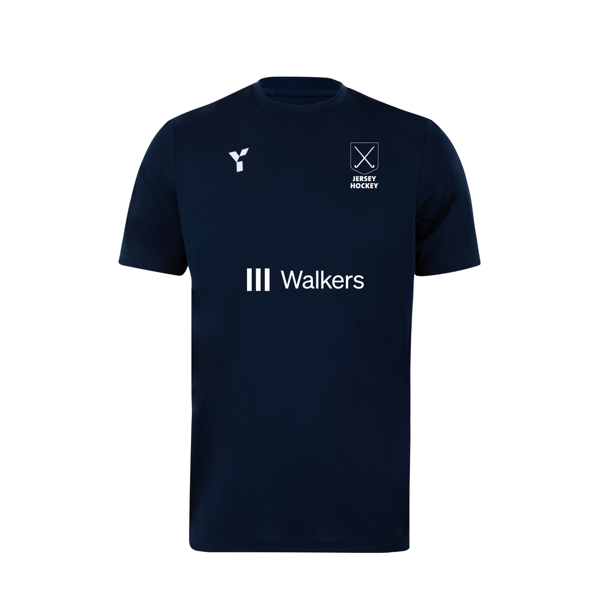 Jersey Hockey - Short Sleeve Training Top Men's Navy (Walkers) club teamwear by Y1