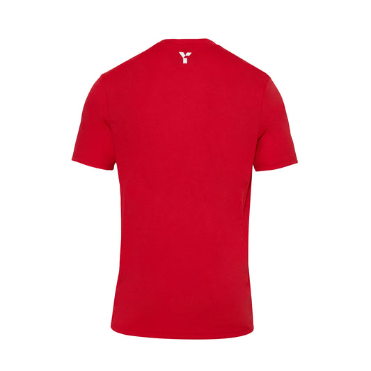 Short Sleeve Training Top Mens Red
