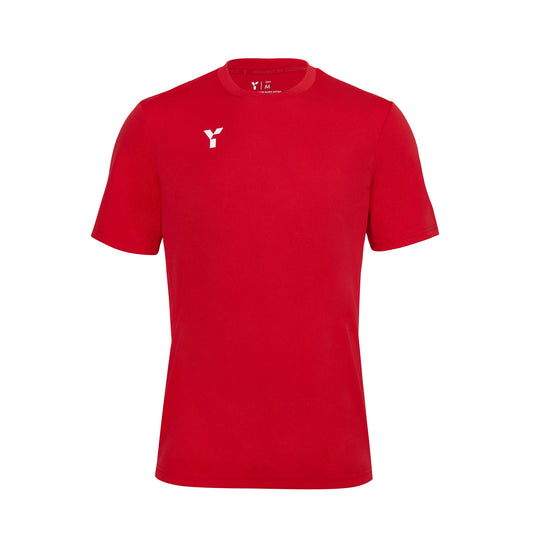 Short Sleeve Training Top Junior Unisex Red