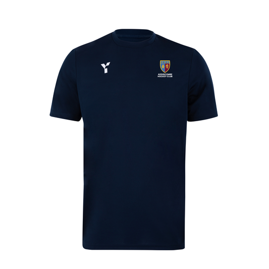 Addiscombe HC - Junior Short Sleeve Training Top Unisex Navy