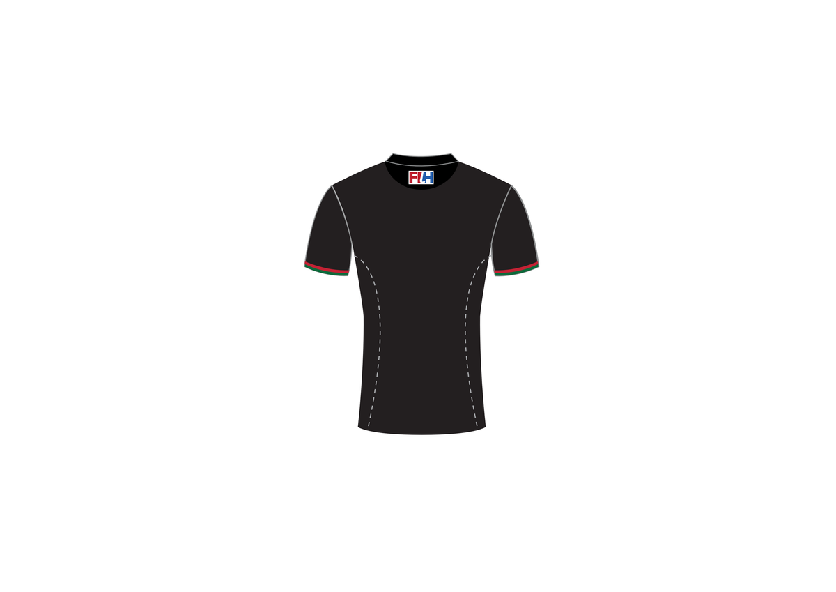 Hockey Wales - Mens Playing Top Black (SALE)