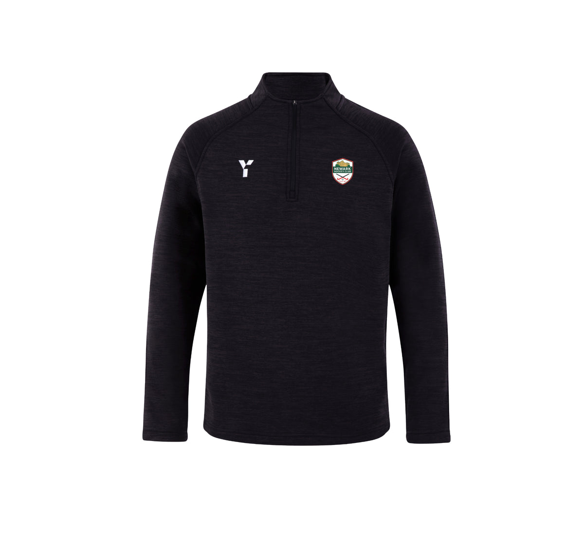 Newark HC - Fugi Quarter Zip Unisex Black Melange