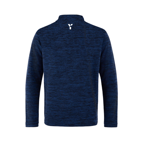 Lancashire Juniors - Fugi Quarter Zip Unisex Navy Melange