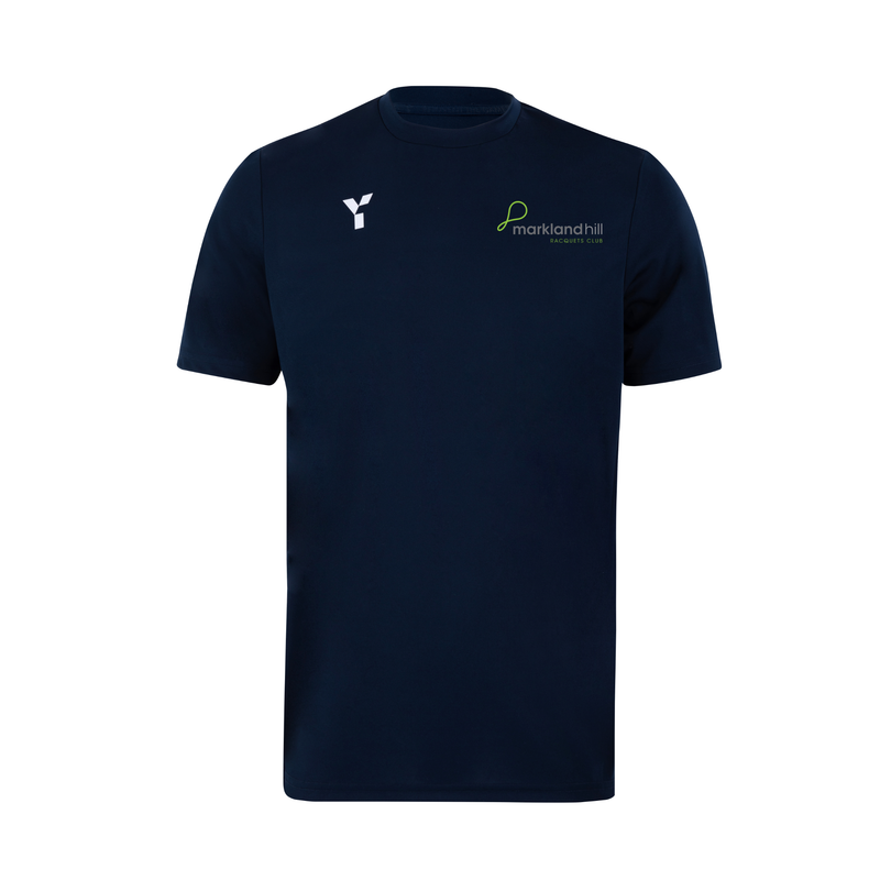 Markland Hill Racquets Club - Short Sleeve Training Top Men's Navy