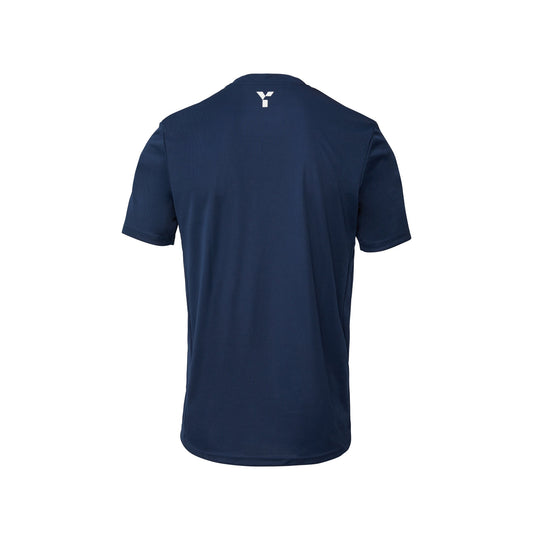 Lancashire Juniors - Junior Short Sleeve Training Top Unisex Navy