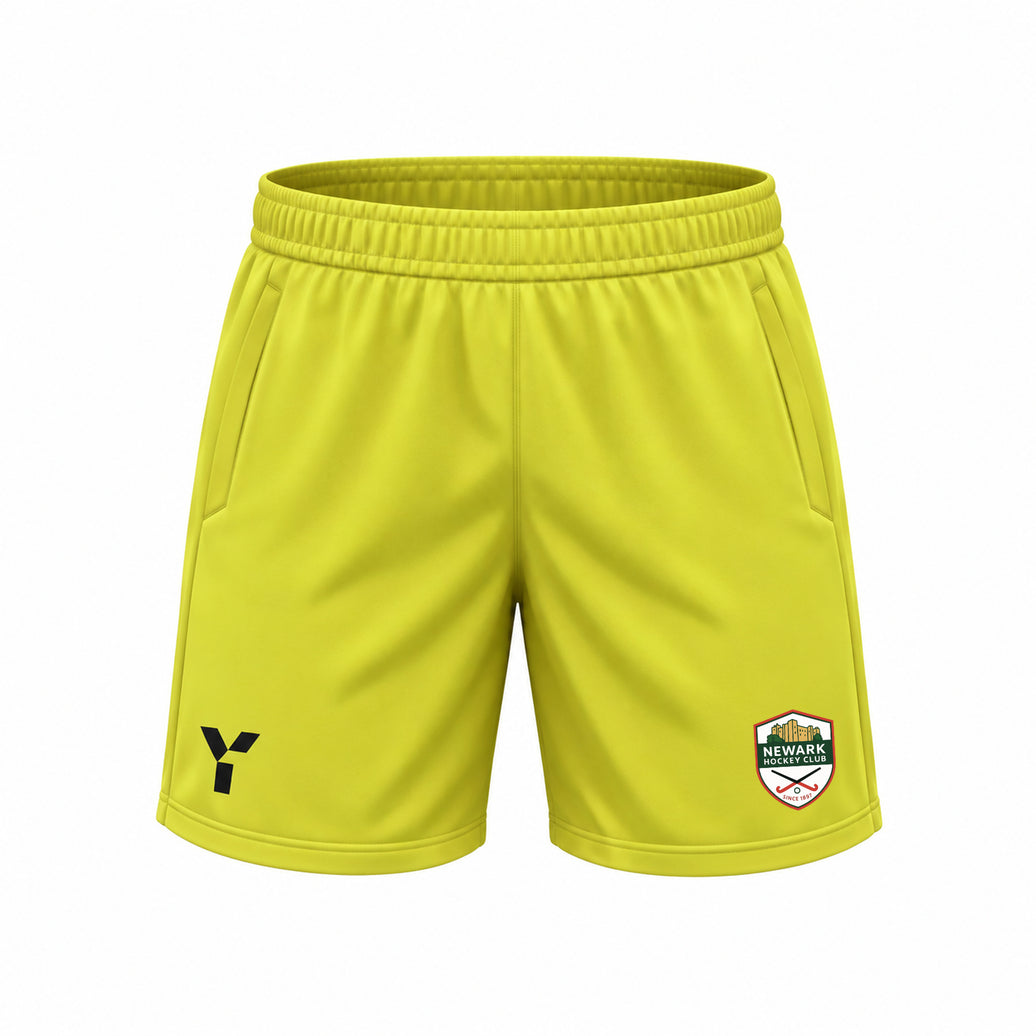 Newark HC - GK Shorts - Yellow