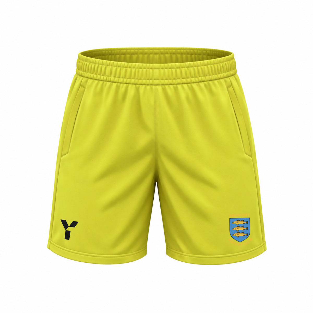 Newport HC - GK Shorts - Yellow
