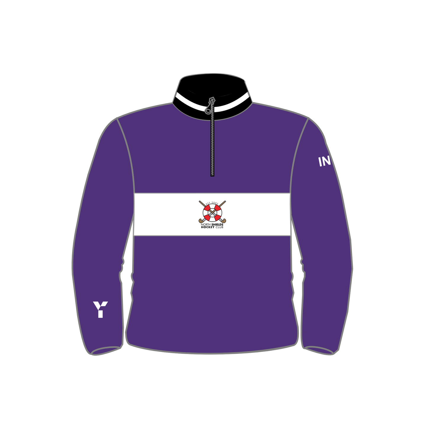 North Shields HC - Retro Quarter Zip
