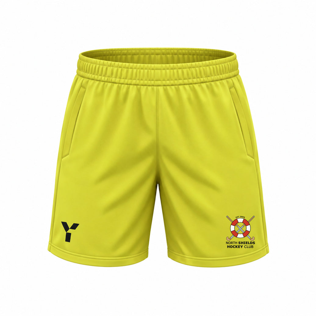 North Shields HC - GK Shorts - Yellow